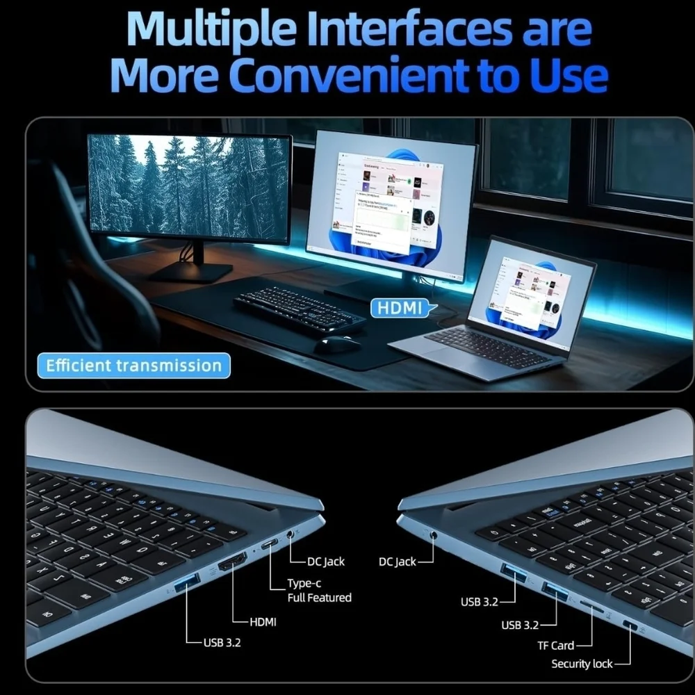 Laptop 15.6 Inch Laptops Computer, new